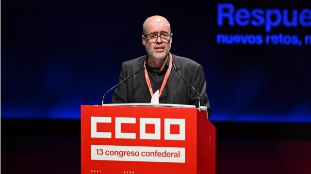 Unai Sordo interviene en el 13 Congreso Confederal