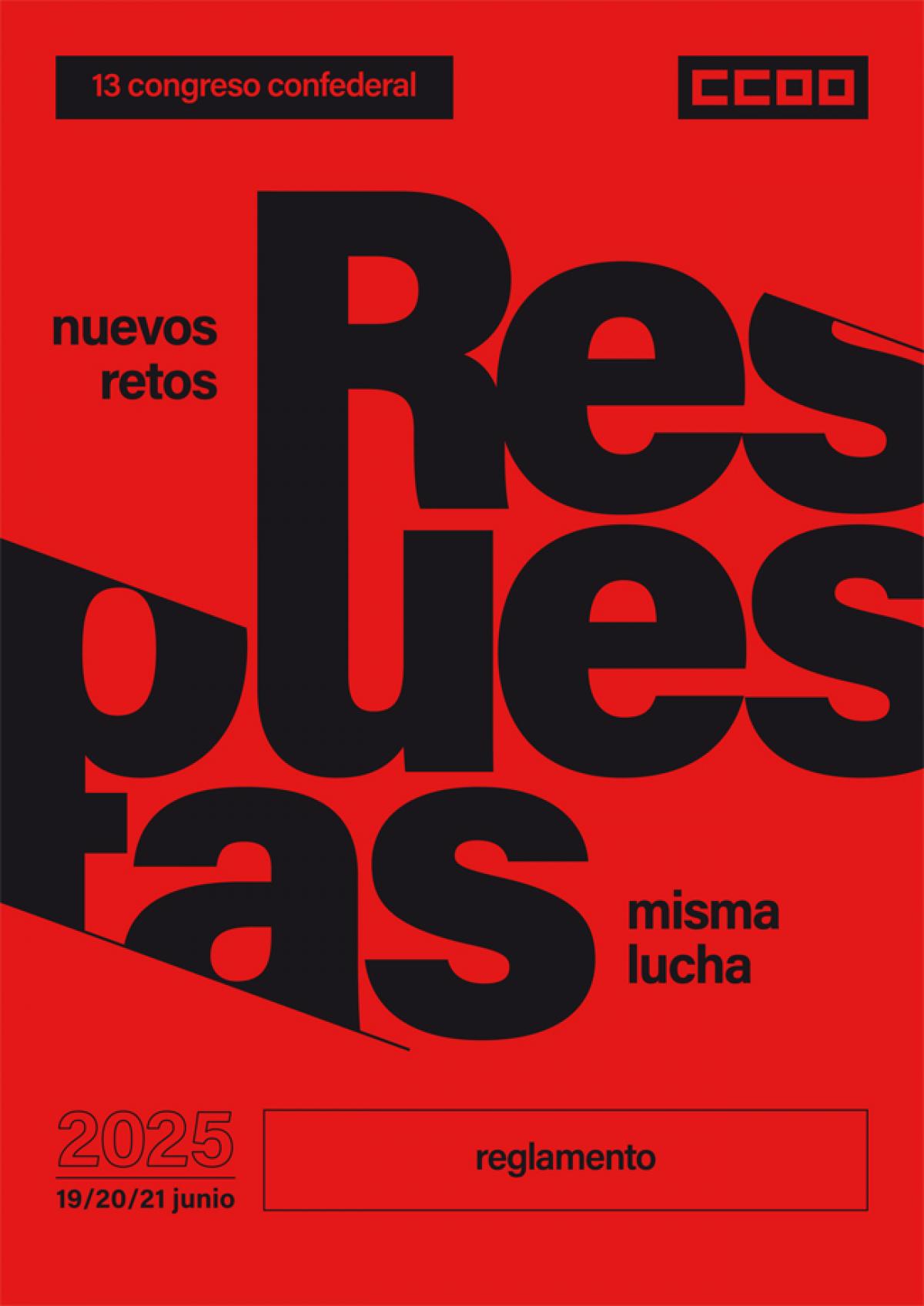 Reglamento 13 Congreso Confederal